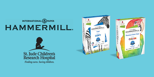 Join Hammermill Paper in Supporting St. Jude Children’s Research Hospital