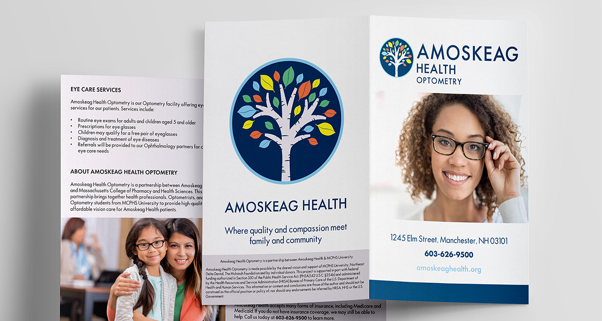 Amoskeag Health Case Study Photo SMB Variable Data